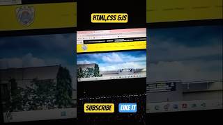 Vijaya 🤯college clone! vs codes 👩💻 fronted developer, HTML,css&javascript ,react #shorts