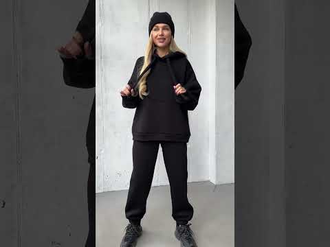 Женский спортивный костюм на флисе, видео 1
