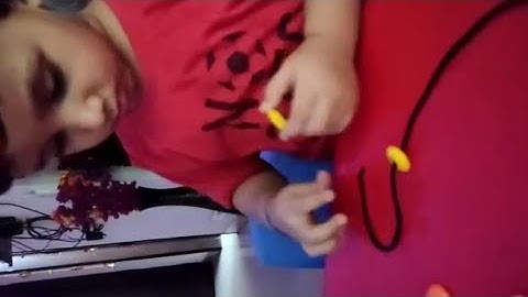 Day -4 Teach Your Child Buttoning Skill In The Most Fun Way ! DIY -Button Worm Activity