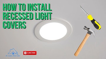 How to Install Recessed Light Covers in Under 1 Minute 💡🔧