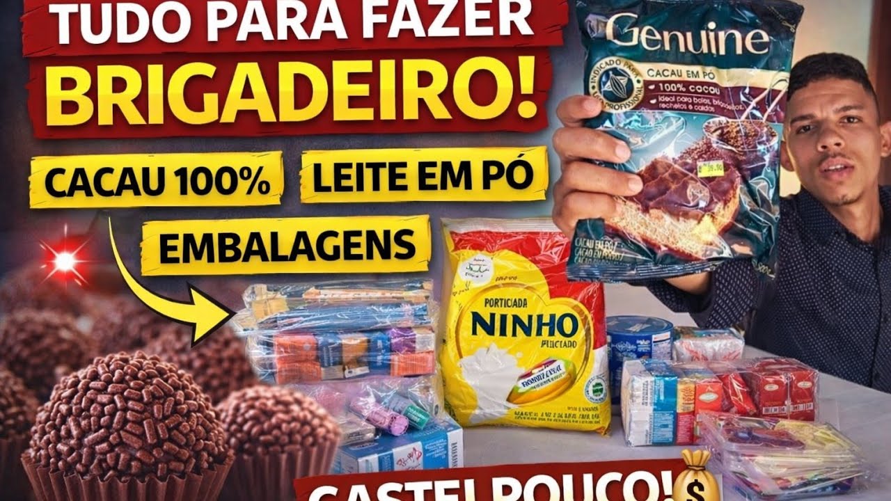Quanto Eu Gastei Para Começar a Vender Brigadeiro? 💰😰