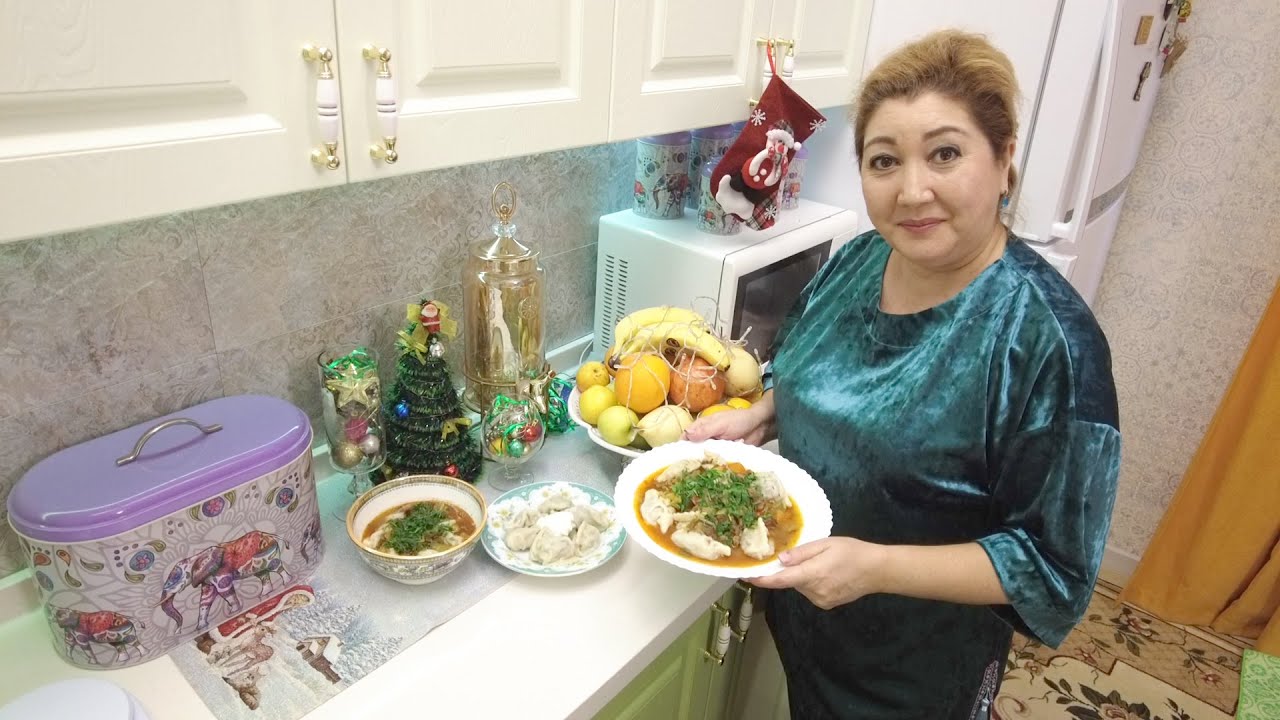 На дачной кухне у равшана
