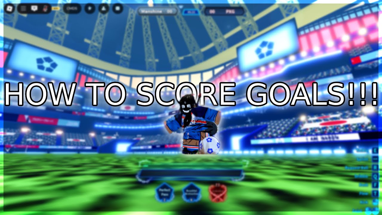 HOW TO SCORE GOALS IN THE NEWEST BLUE LOCK GAME ON ROBLOX ...