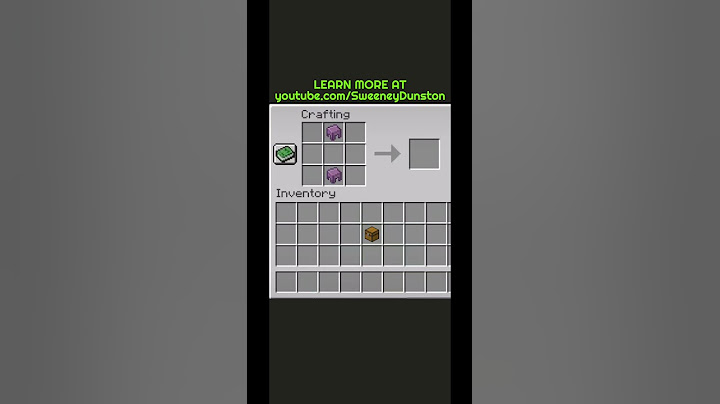 How to Craft Shulker Box in Minecraft