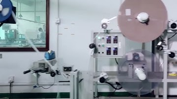 Automtaic flat type SMD electronics carrier tape forming machine#