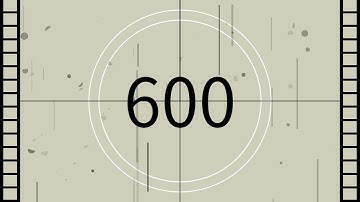 600 seconds Timer ‐ Countdown Classic Movie