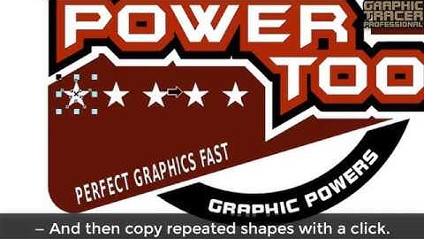 Graphic Tracer the Power Tool for Cleaning Up Poor Quality Graphics