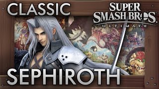 Super Smash Bros Ultimate Sephiroth Classic Mode 99 Intensity No Continues