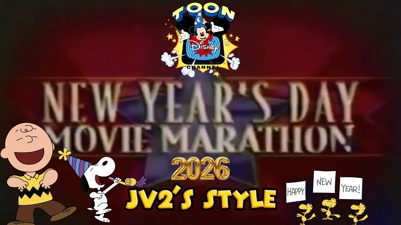 Toon Disney's 15-Second New Year's Day Movie Marathon Promo (JV2's Style)