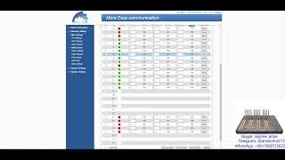 How to use SKYLINE VOIP SMS gateway sim box SMS SETTINGS web interface introduction smpp sms gateway screenshot 1