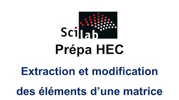 Extraction et modification d