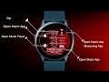 Galaxy Watch - Red Light Line watchface