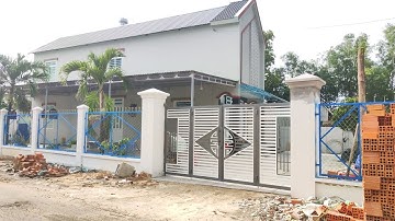 GIÁ cửa cổng KHUNG hàng rào lưới GIÁ RẺ (cho mọi người tham khảo)ptvl #271