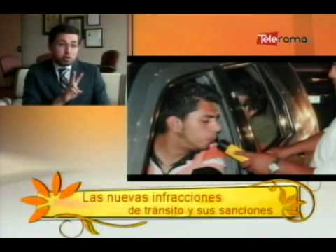 Las nuevas infracciones de tránsito y sus sanciones