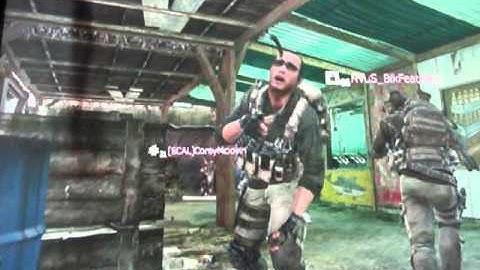 mw3 amazing throwing knife across map