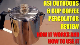 GSI Coffee Percolator - The BEST Percolator for the Outdoors?