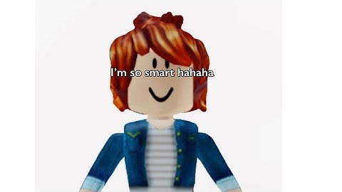 Roblox story but the main character has a brain [Part 1]