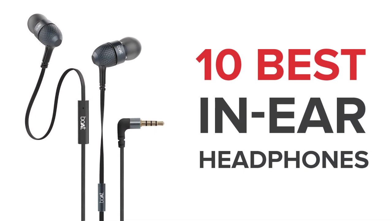 10 Best inEar Headphones in India With Price YouTube
