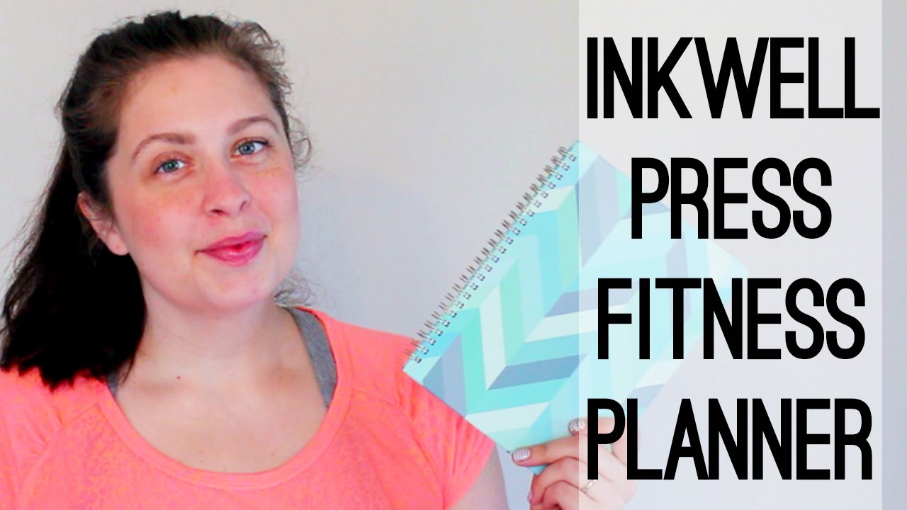 inkWELL press fitness planner set up!