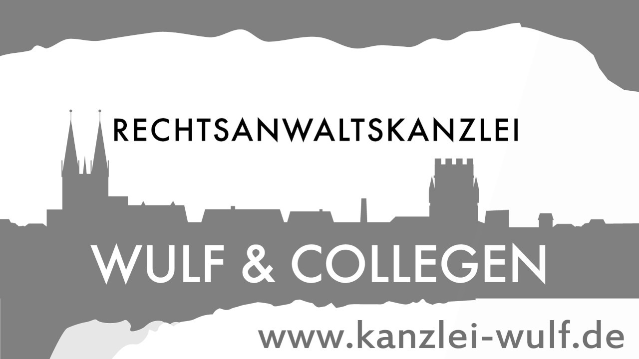 Rechtsanwaltskanzlei Wulf & Collegen rechtliche hinweise