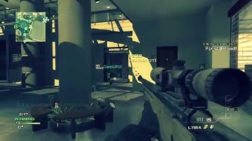 MW3 QuickScope L118A QuickScoping