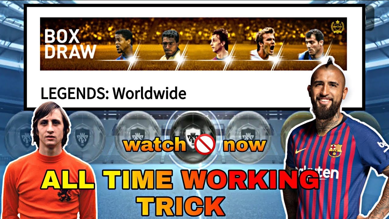 MOST WORKING BLACK BALL TRICK FOR LEGENDS: WORLDWIDE BOX DRAW