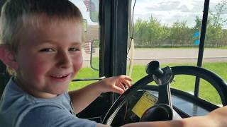 Jaxon Working In The Field