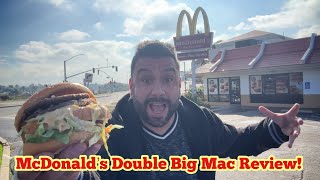 McDonald’s Double Big Mac Review! by cinestalker 5,549 views 3 months ago 8 minutes, 4 seconds