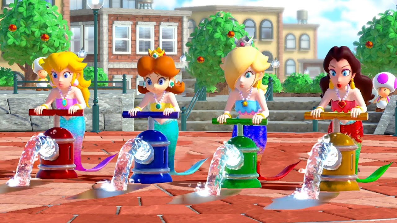 princess peach daisy rosalina dress up games Peach Daisy and Rosalina dress up by earthbouds on DeviantArt