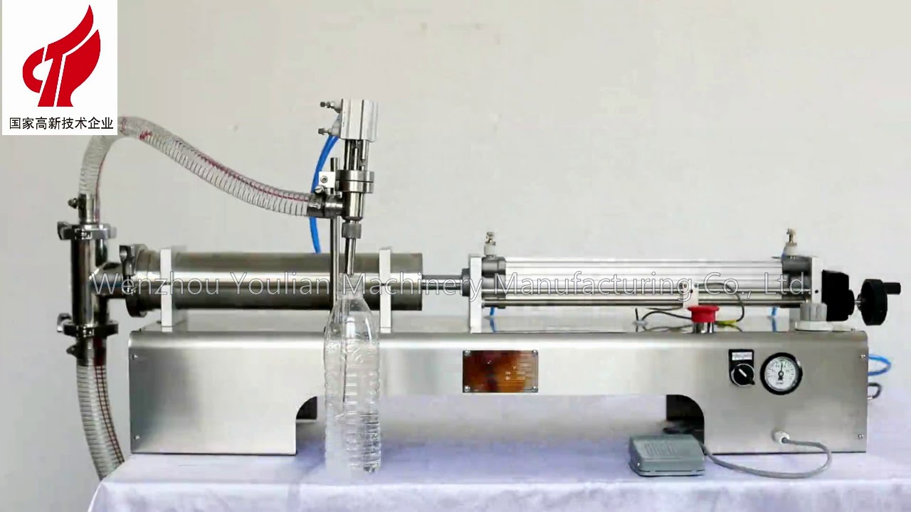Show：Single Head Pneumatic Liquid Filling Machine Piston Filler for Shampoo Cosmetic