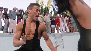 Van Damme Lionheart Swimming Pool Fight Scene Vs Fox