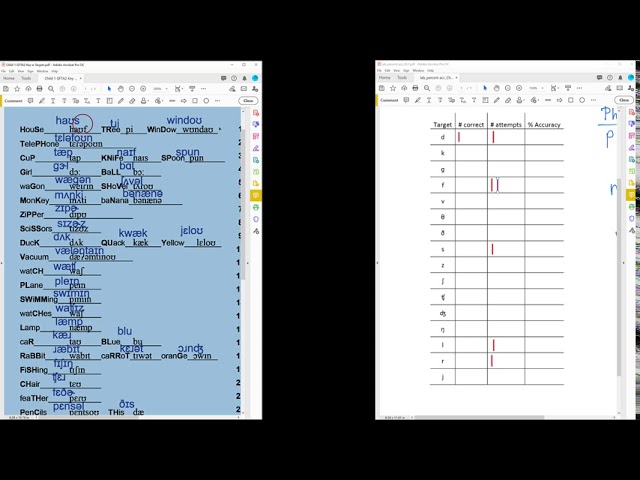 How to Calculate Percent Accuracy from a Speech Sample
