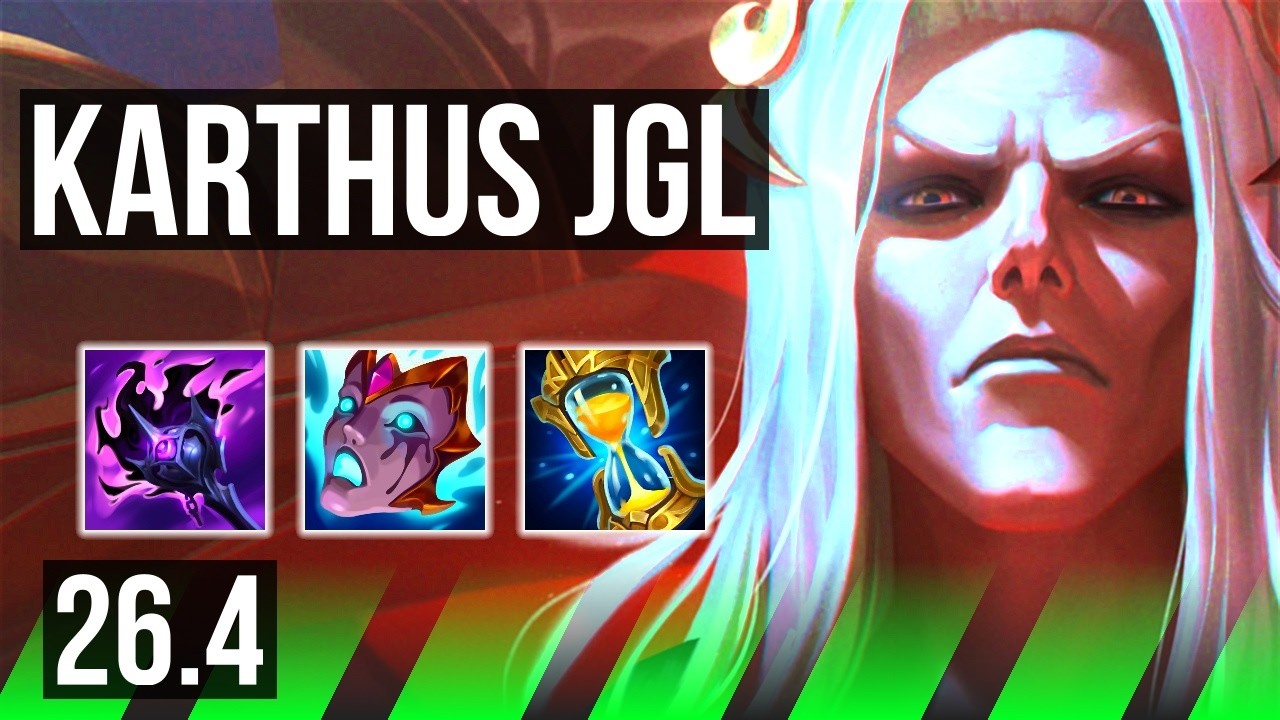Watch Karthus beat Kha'Zix in Korean Master! 
Learn what runes to use, what items to build, understand how to clear, invade, gank, teamfight, and outplay your opponents as #Karthus. 
/// #LeagueOfLegends high elo replay 
 
Thank you for watching! 
Did you learn something new? Share it in the comments! 
If you liked this video, please leave a thumbs up, if you disliked it, be sure to give me feedback in the comments. I appreciate your support! 
 
~~~| DOMISUMREPLAY |~~~ 
High elo replays for every role and champion. Improve your gameplay. Many uploads per day. 
 
~~~| WATCH MORE |~~~ 
Main channel: https://www.youtube.com/channel/UChkYqBSmrYsPjOTK2N4pdWg?sub_confirmation=1 
Karthus channel: https://www.youtube.com/channel/UCST_wj94JPcxadT55SzicFQ?sub_confirmation=1 
 
More replays of: 
- Karthus vs Kha'Zix: https://www.youtube.com/playlist?list=PLs-3nCqKptKbaZW8nojjxETI5sAbNmBvu 
- Karthus JUNGLE: https://www.youtube.com/playlist?list=PLs-3nCqKptKYAIgHWfx7ArlhEEHGTDphx 
 
~~~| MATCH INFO |~~~ 
GAME TYPE: Ranked Solo/Duo 5v5 
REGION: KR 
AVERAGE RANK: Master 
SEASON: Season 2026 
PATCH: 26.4 
 
~~~| SPECTATED PLAYER |~~~ 
CHAMPION: Karthus 
RANK: Master 
RIOT ID: 어뷰징입니다 # 머리박기 
OP.GG: https://op.gg/summoners/kr/%EC%96%B4%EB%B7%B0%EC%A7%95%EC%9E%85%EB%8B%88%EB%8B%A4-%EB%A8%B8%EB%A6%AC%EB%B0%95%EA%B8%B0 
RUNES: DOMINATION - Dark Harvest, Cheap Shot, Sixth Sense, Treasure Hunter; PRECISION - Triumph, Last Stand (Adaptive Force + Adaptive Force + Health Scaling) 
 
~~~| OPPONENT |~~~ 
CHAMPION: Kha'Zix 
SKIN: Crystalis Indomitus Kha'Zix 
RANK: Master 
RUNES: INSPIRATION - First Strike, Cash Back, Triple Tonic, Cosmic Insight; DOMINATION - Sudden Impact, Treasure Hunter (Adaptive Force + Adaptive Force + Health Scaling) 
 
I am not one of the summoners playing in the matches uploaded to this channel, so I am unfortunately unable to answer questions about decisions made by the summoners in the game. 
 
played at 2026-03-02 04|15|09 (CET); rec on sd-apricot at 2026-03-04 08|09|47 (CET); mtdt at 2026-03-04 08|56|28 (CET); KR-8115028137-JUNGLE-RED