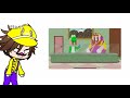 Mario characters react to random Mario animations
