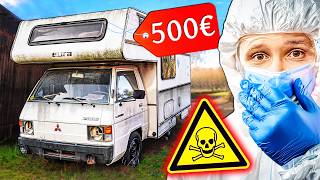EXTREME REINIGUNG am 500€ Wohnmobil! (Mitsubishi L300)