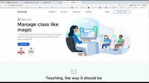 Securly Classroom Basics Video