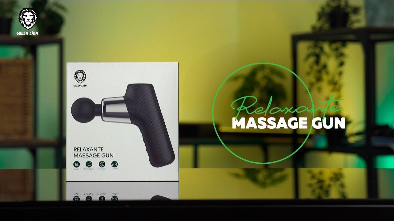 Green Lion Relaxante Portable Massage Gun 2500mAh