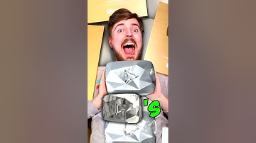 Every MrBeast YouTube Award..😲