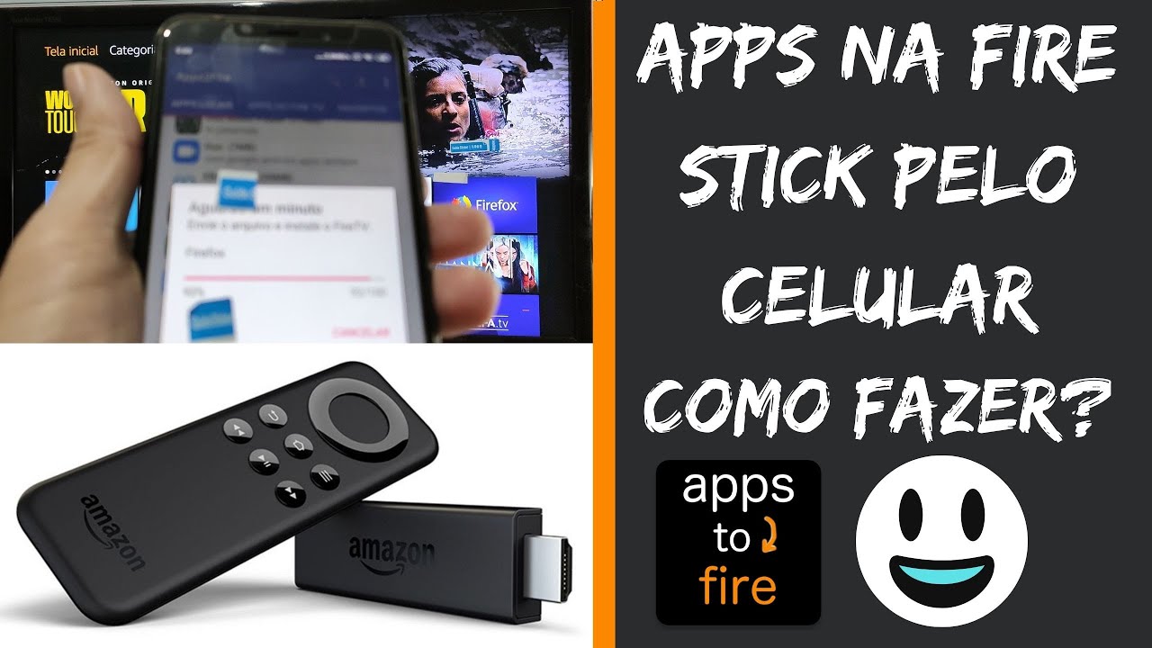 Como instalar aplicativos na  Fire TV [qualquer app]