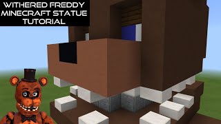 Withered Freddy Minecraft Statue Tutorial (FNaF 2)