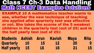 Celebrity Class 7 Ch-3 Example 10 | Data handling | Chapter 3 | Math NCERT Examples Solutions Wealth