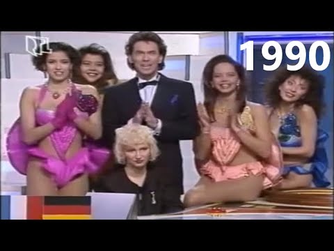 RTLplus 03.06.1990 - Programmansage + Tutti Frutti mit Hugo Egon Balder