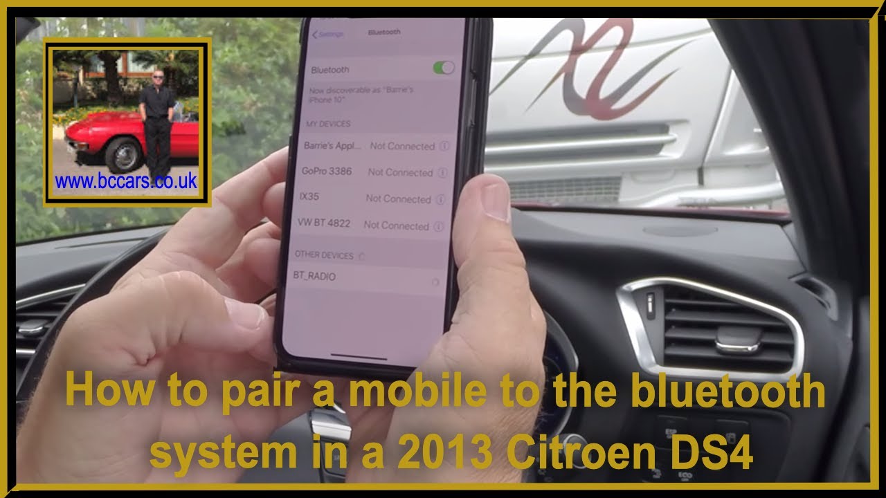 Bluetooth citroen ds4