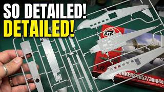 Airfix JU52/3mg4e 1/72 Scale Model Kit Unboxing and First Look!!