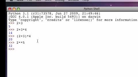 Expressions and Precedence in Python