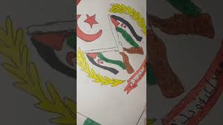 Western Sahara Map - Part 4 #westsahara #flagdrawing #darsahara #map #mapdrawing #westernsahara