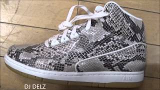 Nike Air Python Premium Snakeskin/Gum Bottom Sneaker Review/Compare With Kobe 9 Net Worth