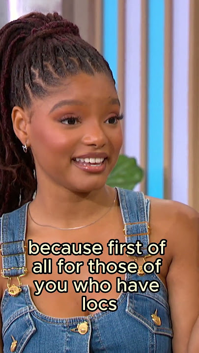 How Halle Bailey Recreated Iconic “Little Mermaid” Image