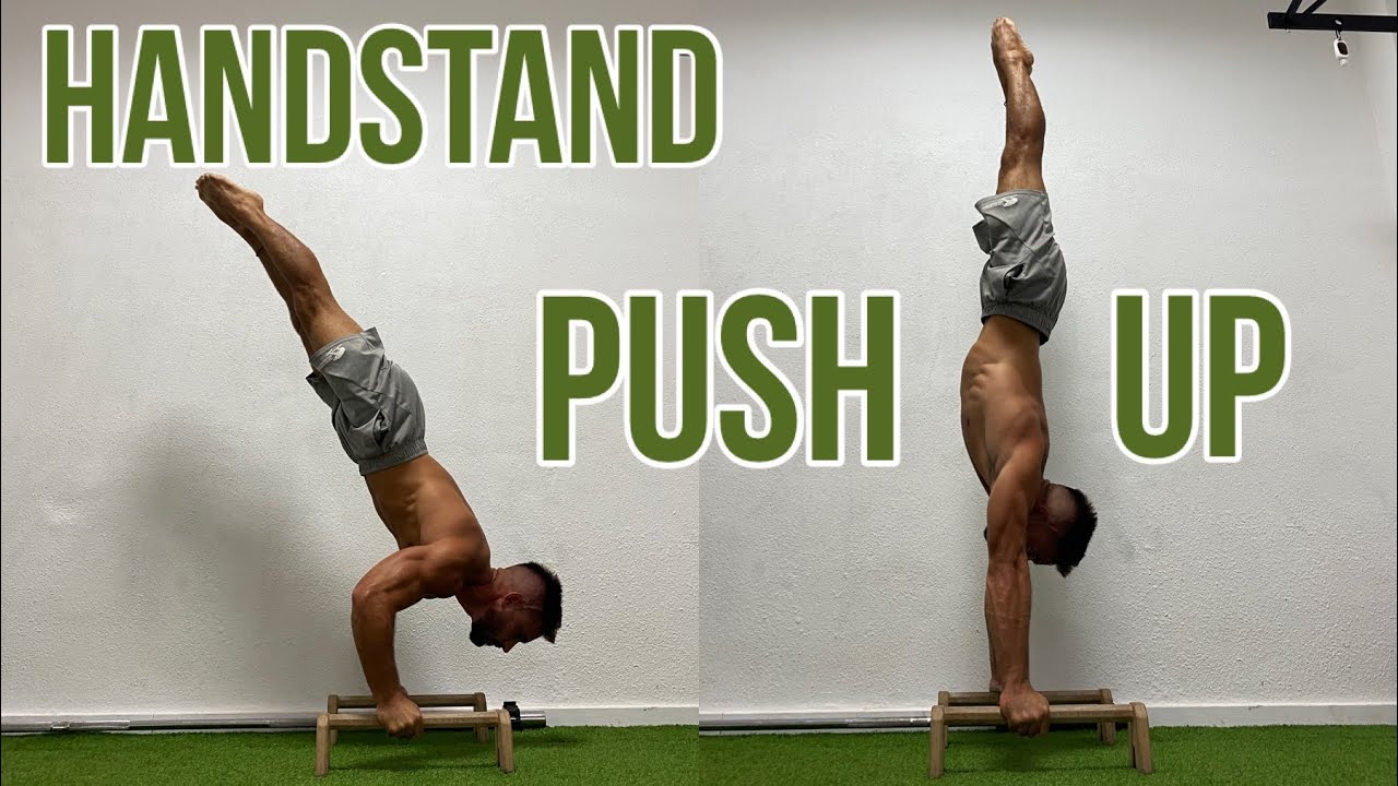 CONSIGUE tu FLEXIÓN de PINO ! HANDSTAND PUSH UP YouTube