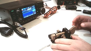 CW Single Paddle Key   3D Printed